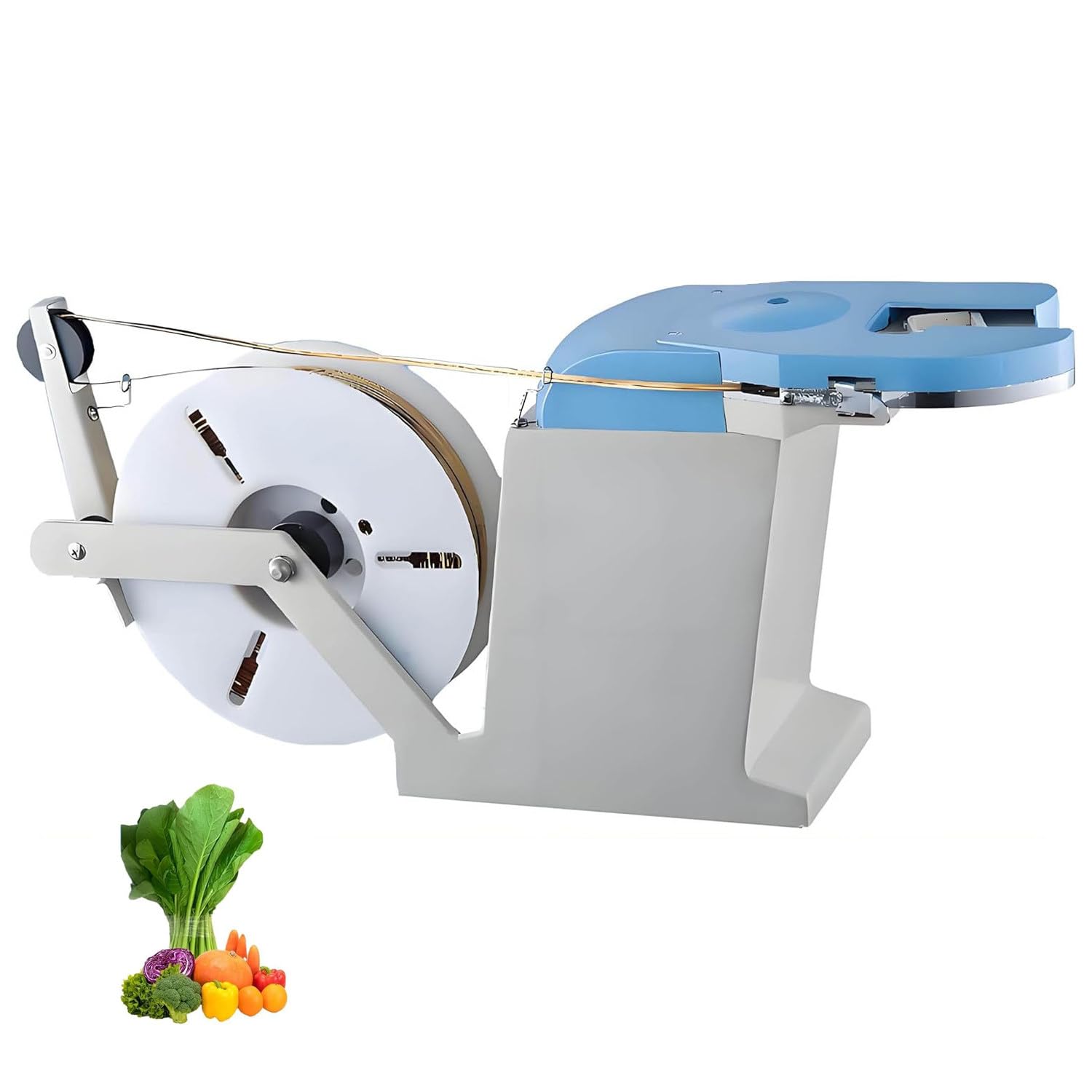 Ymnogjie Semi-Automatic Electric Twist Tie Machine, 200mm Tightening Circle, 0.1-1.2mm Bundling Wire Diameter, for Bread Vegetable Candy Bag Sealing