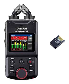 TASCAM Portacapture X6 ポータブルレコーダー Portacapture X6 | 6-Channel 32-Bit Float Portable Audio