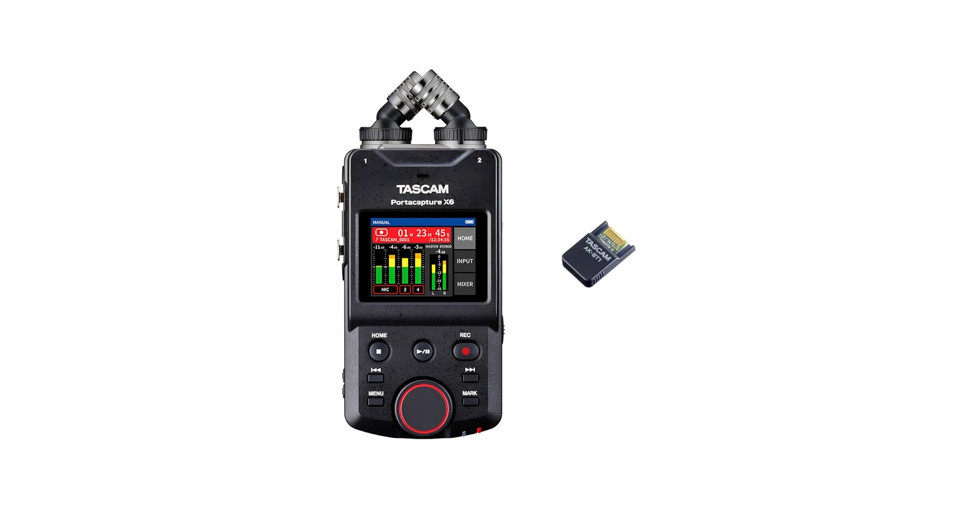 Amazon | TASCAM Portacapture X6+AK-BT1 32bitフロート録音 6
