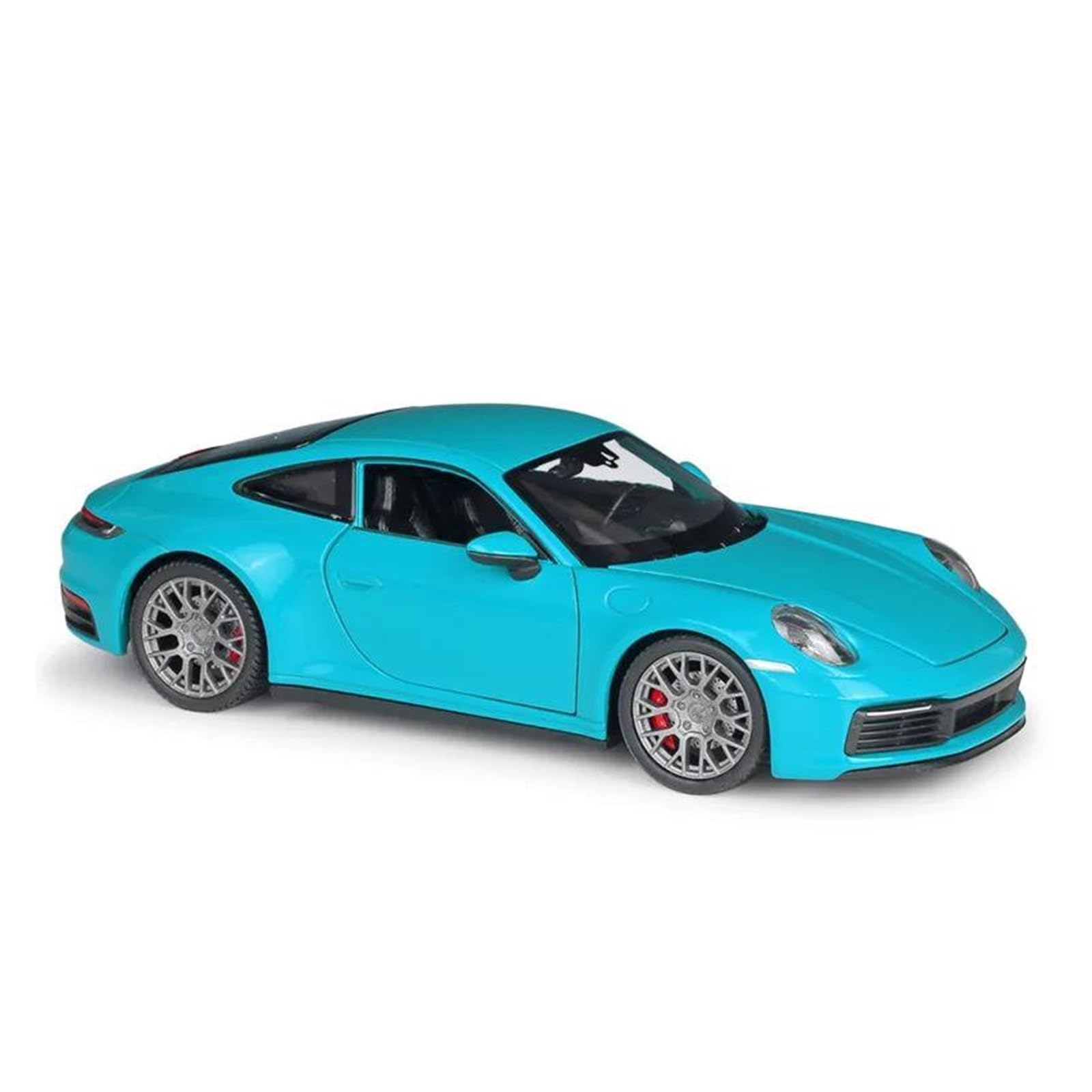 AUDSNI Die-Cast Diecast Car Model 1:24 For Porsche 911 For Carrera 4S Alloy Diecasts Model Vehicles(Blue)