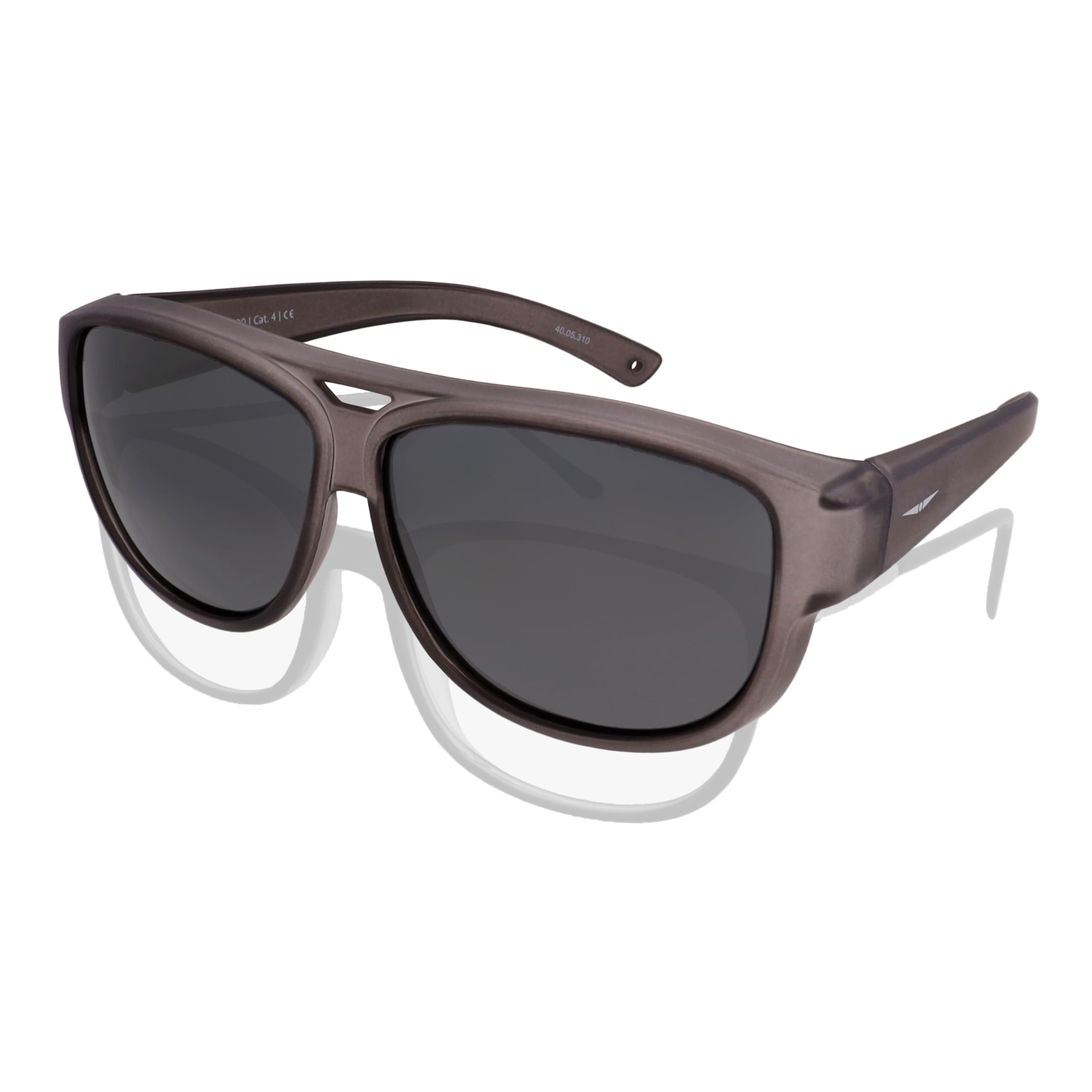 ActiveSol Lunettes de protection El Pavana - Extra foncées - Catégorie 4 - Pour porteurs de lunettes - Polarisées, Catégorie : 4 - Grises