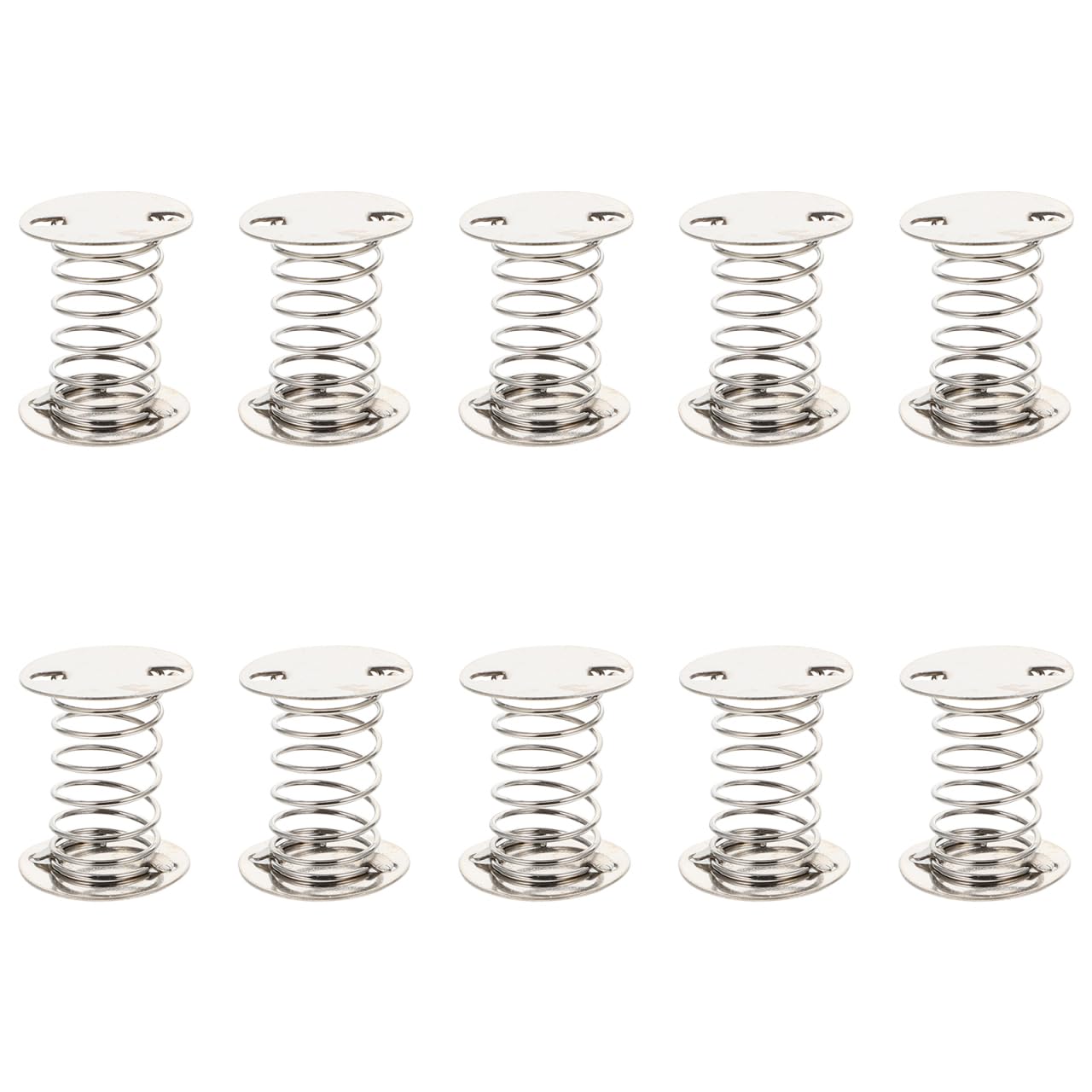 VICASKY 10-Pcs Car Dashboard Wobble Toy Spring Base - Small Shaking Stand Repair Kit for Nodding Figures, Metal Craft Spring Base for DIY & Fix (Color