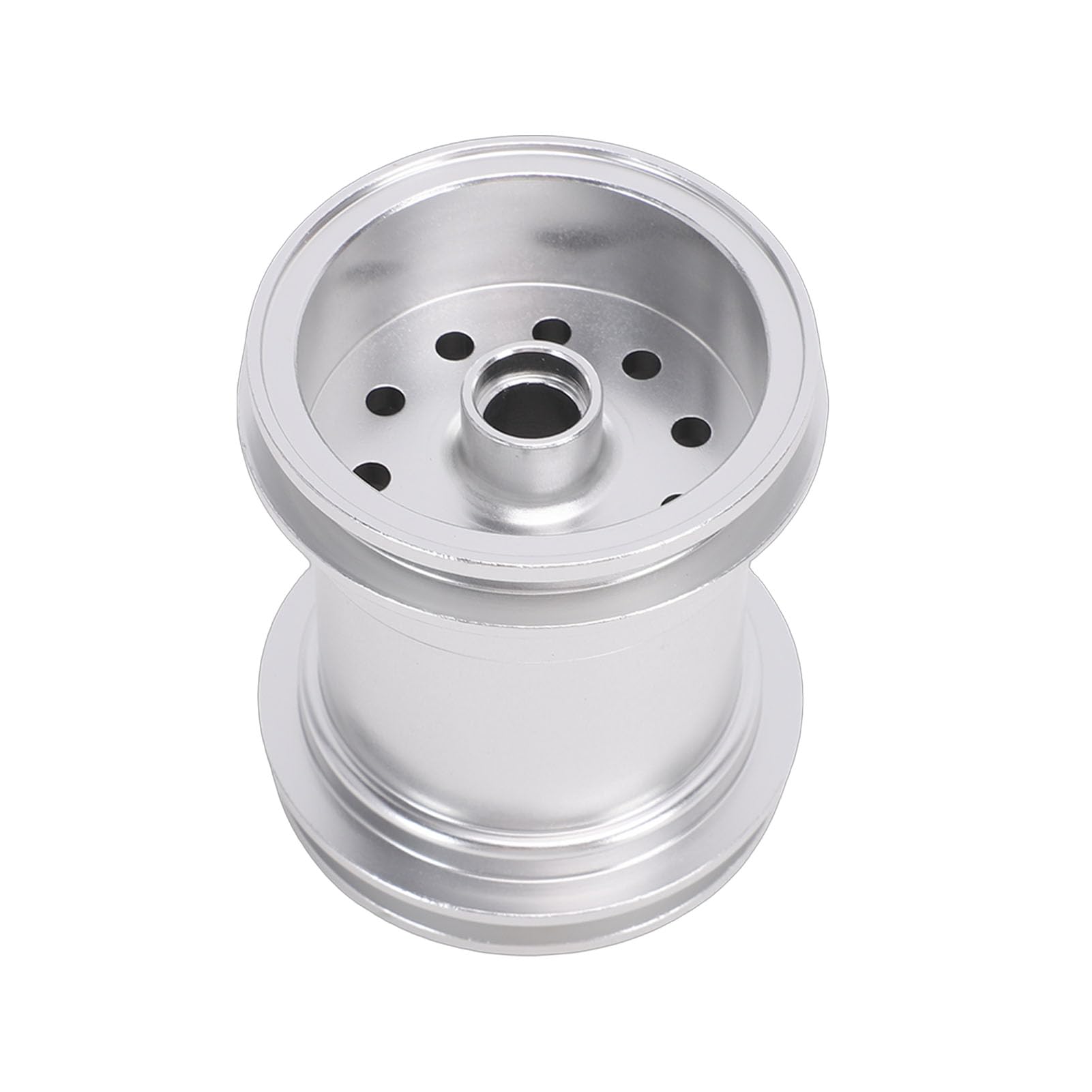 Jiawu Piasta Koła ze Stopu Aluminium, 4 szt. Piasta Koła Samochodu RC, Części do Modernizacji Samochodu Zdalnie Sterowanego z Elementami Montażowymi do Pudełka na Drugie śniadanie CW-01 Midnight