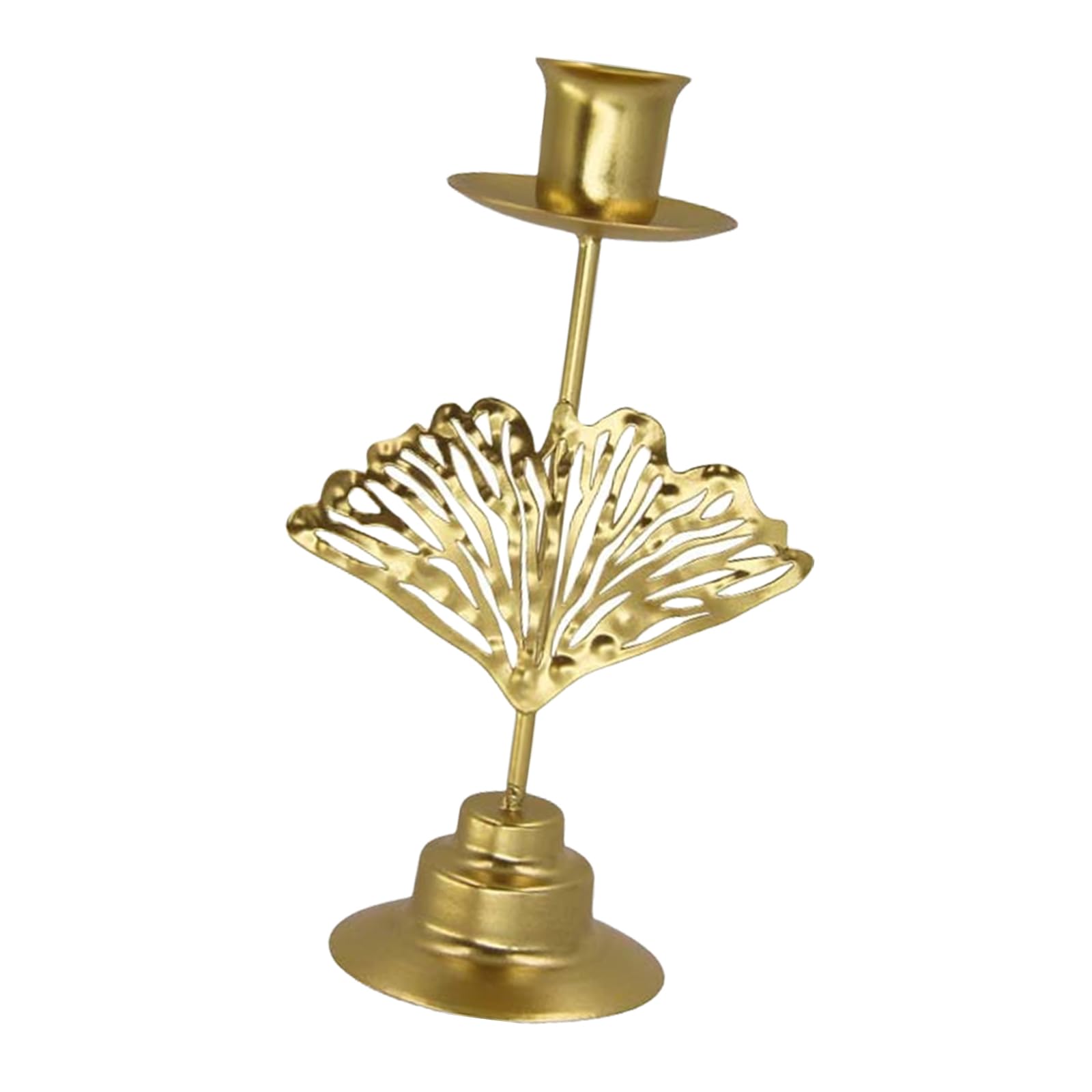 Elnwnnkc Iron Holder with Intricate Detail Metal Taper Stand Candlestick Romantics Table Centerpieces Decors Iron Candlestick
