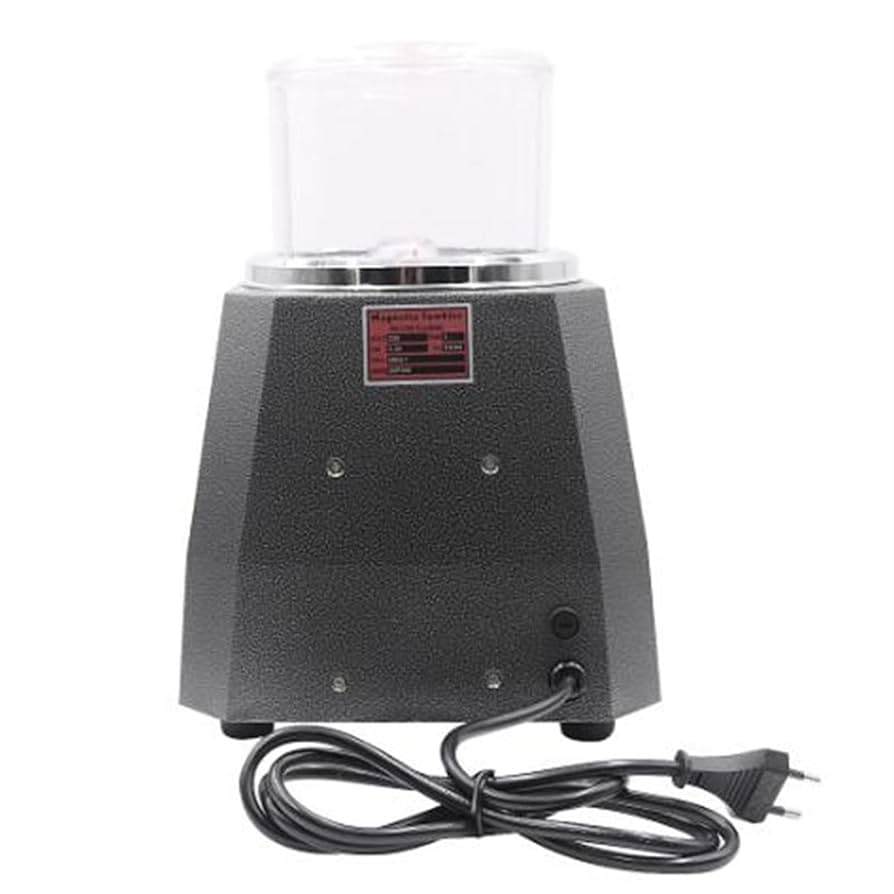 KT-100磁気タンブラー磁気ポリッシャー 4段階速度ジュエリーポリッシャー Amazon.co.jp: ポリッシャー 研磨 kt-130磁気タンブラー