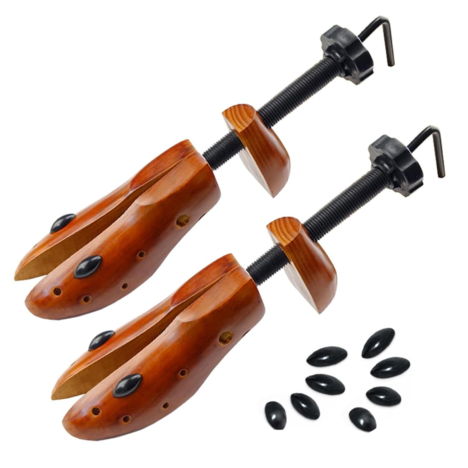 ECHODONE Echodo 2 Way Cedar Shoe Trees for Men and Women - Wooden Shoe Stretcher Adjustable Unisex Shaper - Large Size for... - Review, Price and Buying Guide