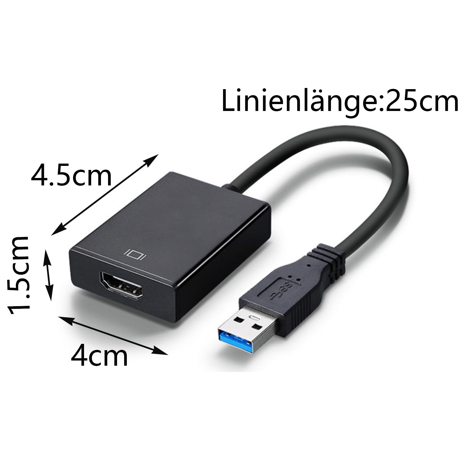 Adattatore Cavo Video USB 3.0 A HDMI HD 1080P Per PC - Foto 6