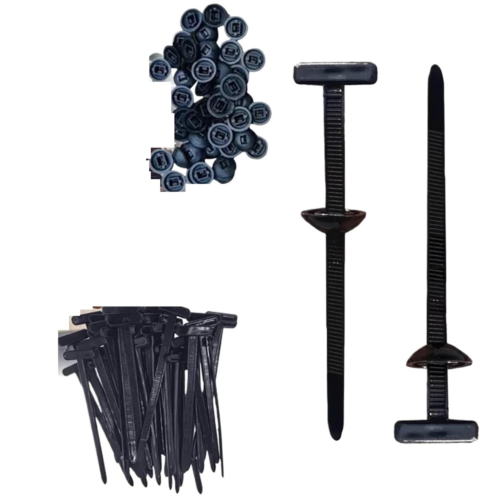 Yangshe One Color Nylon Cable Ties 600/800/1000Pcs Heavy Duty Self-Locking Zip Ties For Home Office