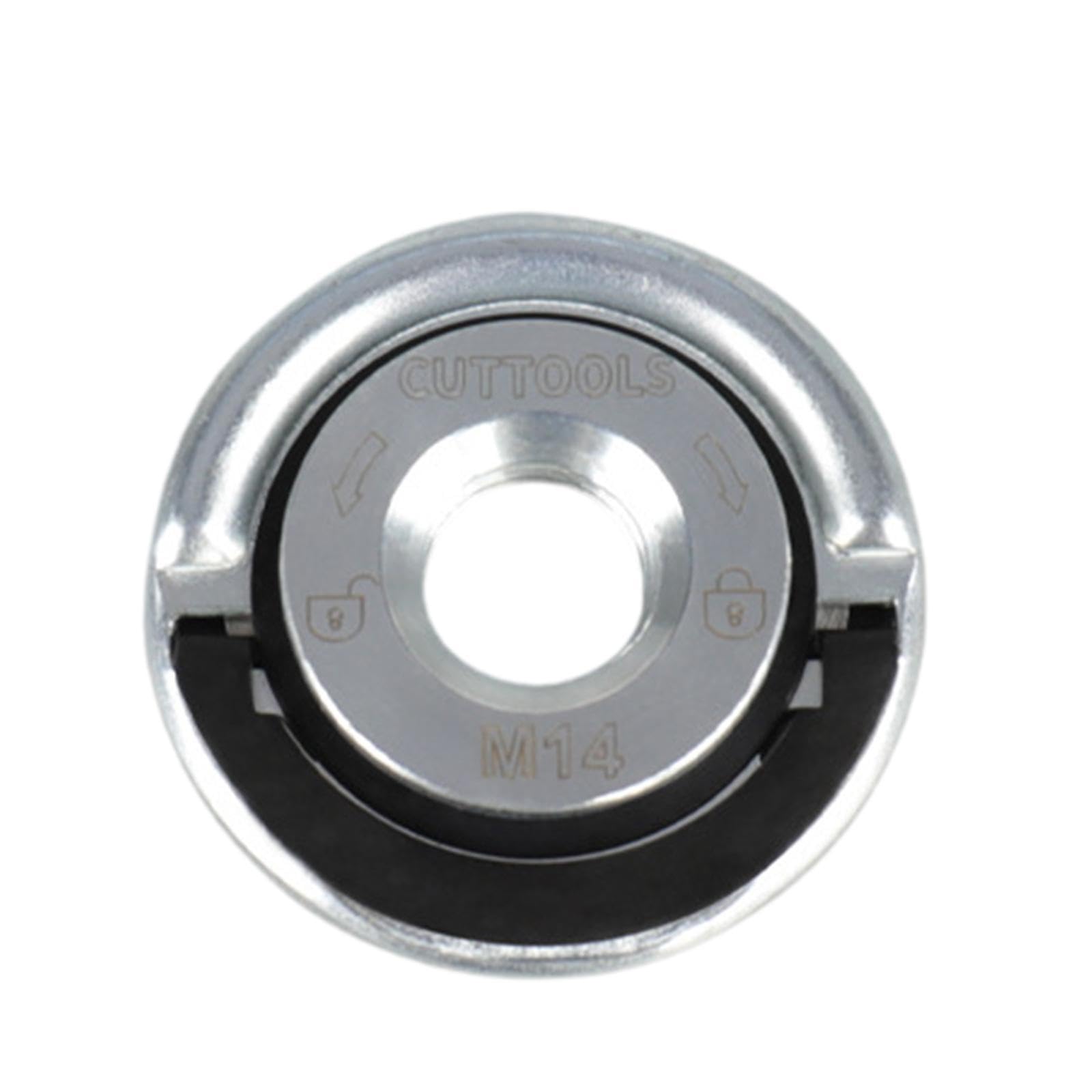 Angle Grinder Flange Nut Quick Release Professional Pow | Angle Grinder Flange Nut Quick Release Professional Power Chuck Tool M14 Carbon Steel-picture-35