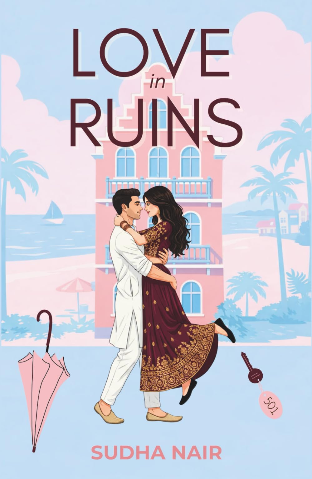 Love In Ruins: A Small Town Forced Proximity Romance (The Pink House)