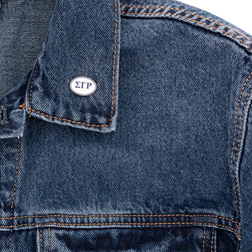 Image of Desert Cactus Sigma Gamma Rho Sorority Lapel Pin SGRho Made of Metal for Formal Wear, Bag and Hat Jewelry, and Tie Tack (Lapel Pin - Design E)