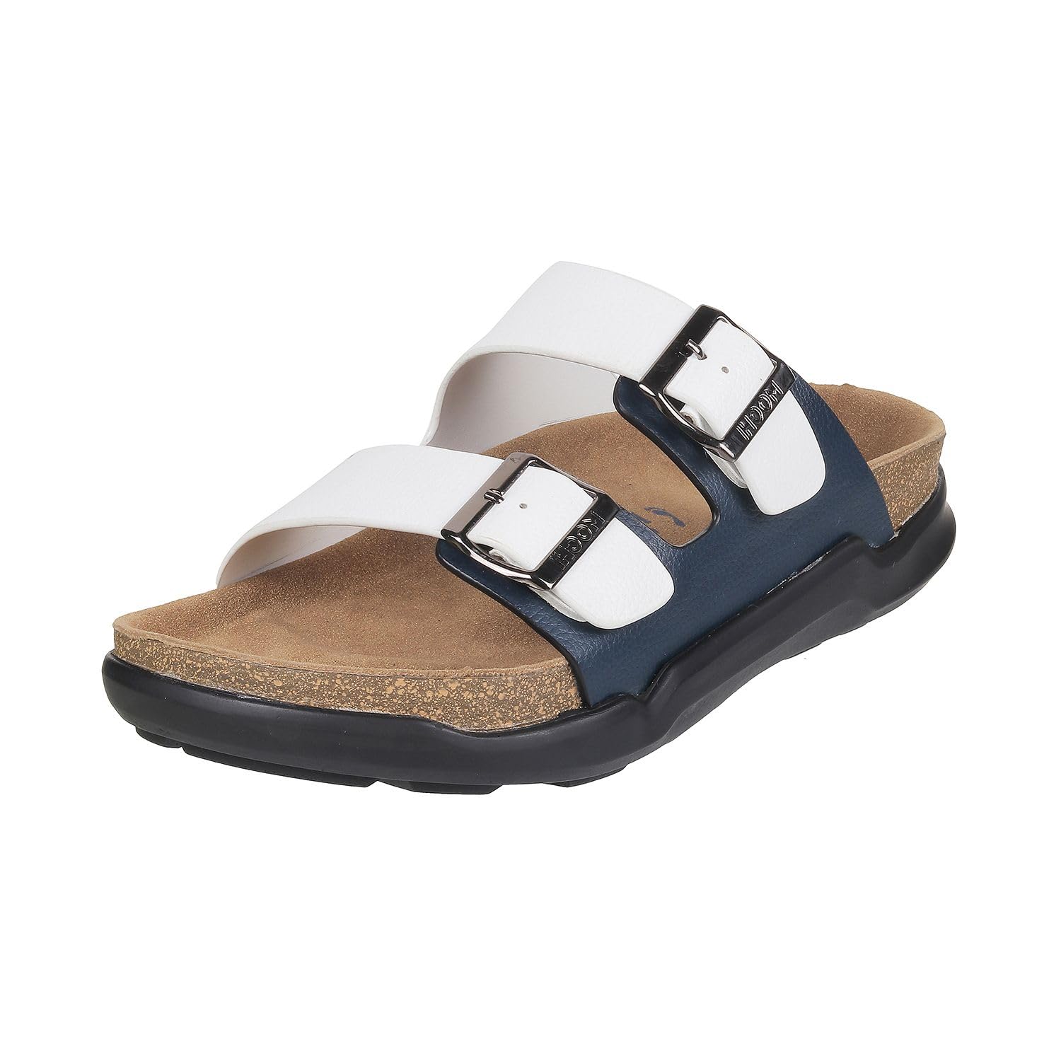 Mochi Men White/Blue Synthetic Leather Thong Chappal UK/7 EU/41 (16-754) (B0C7CMBKMW) Amazon Price History, Amazon Price Tracker