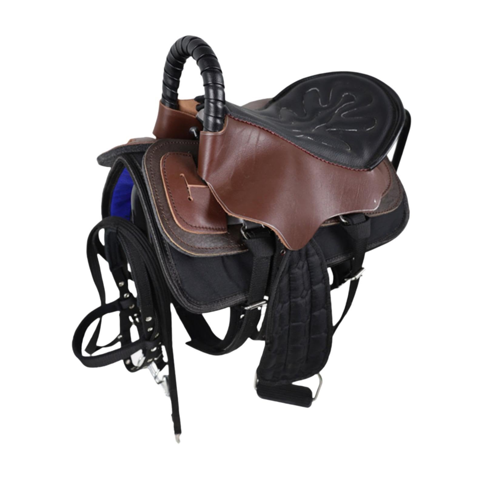 Par de Sillines, Asiento de Equitación, Fácil Montaje, Accesorios Deportivos Antideslizantes, Cómodos, Cojín para Equipamiento