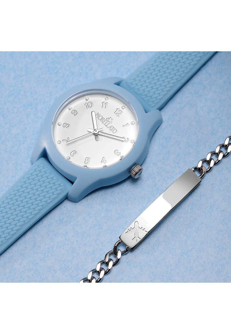 Morellato Orologio Uomo, Collezione Soft, Solo Tempo, Cassa 32 mm, in Poliuretano, Silicone, R0151163010