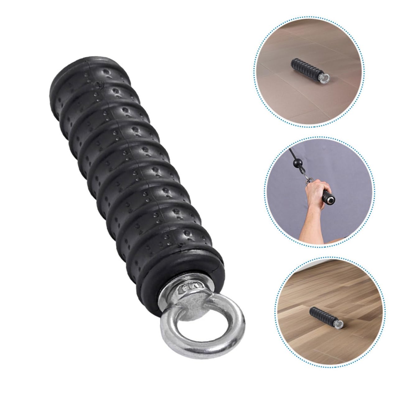 ABOOFAN 2pezzi Maniglie Pesanti per Esercizi Accessori per Palestra Resistenza per Tricipiti Esercizi per Schiena Design Braccio Singolo Impugnatura Ergonomica