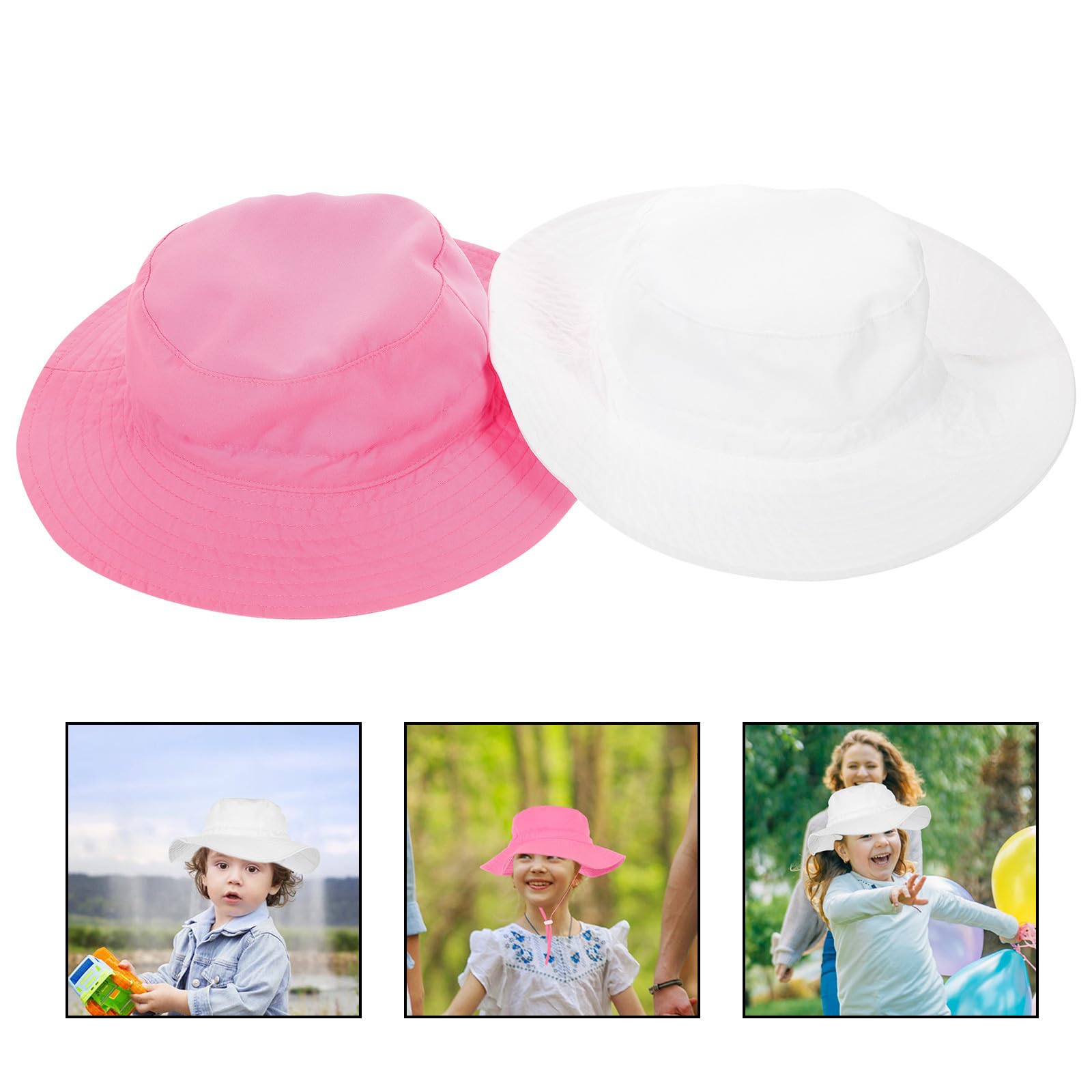VALICLUD Cappello da Sole per Bambini Cappello da da Viaggio Cappello Che Protegge dal Sole Cappello da Solare Cappello da per Ragazze Poliestere