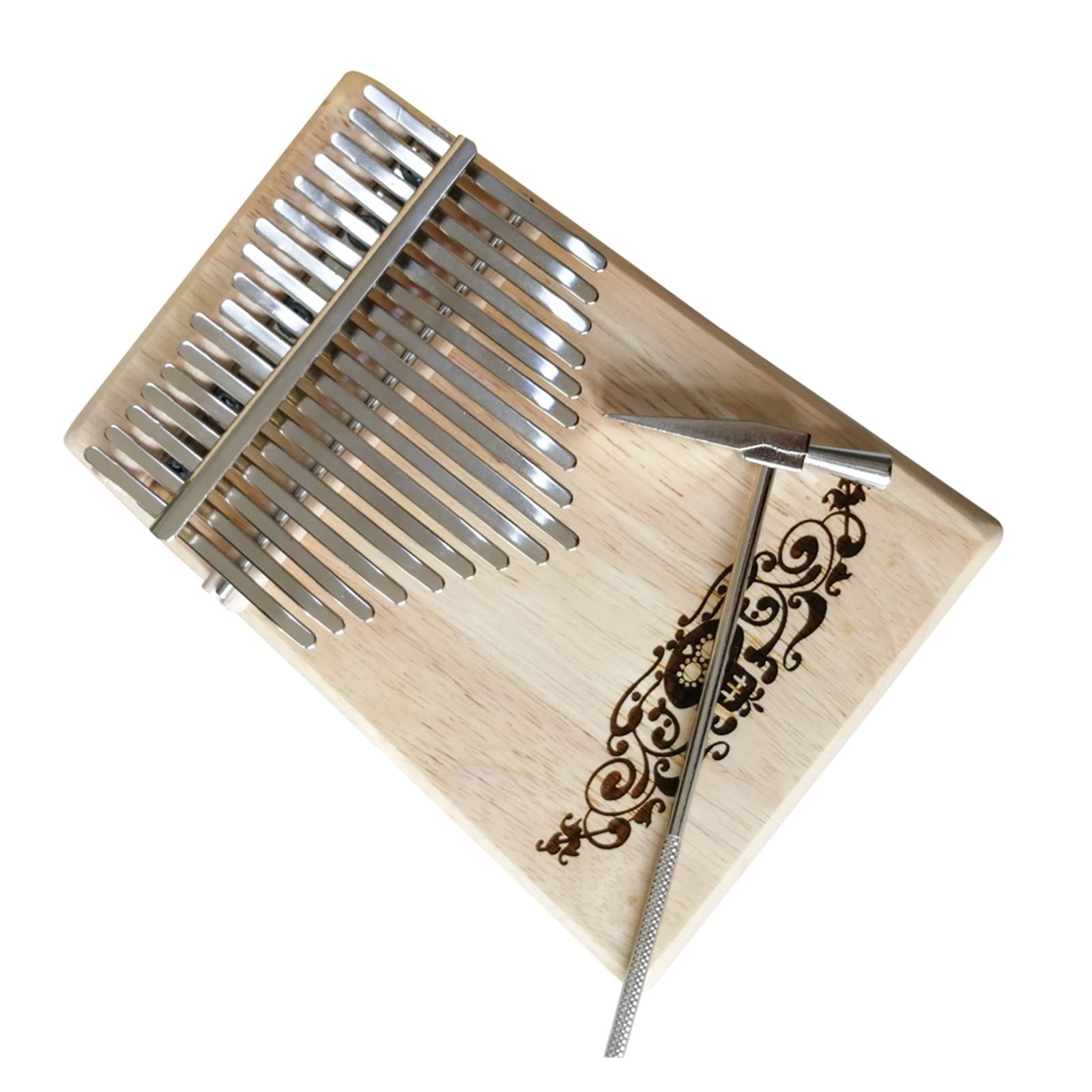 alumno Kalimba Instrumentos De Música De Teclado De Piano De Pulgar Kalimba De 17 Teclas