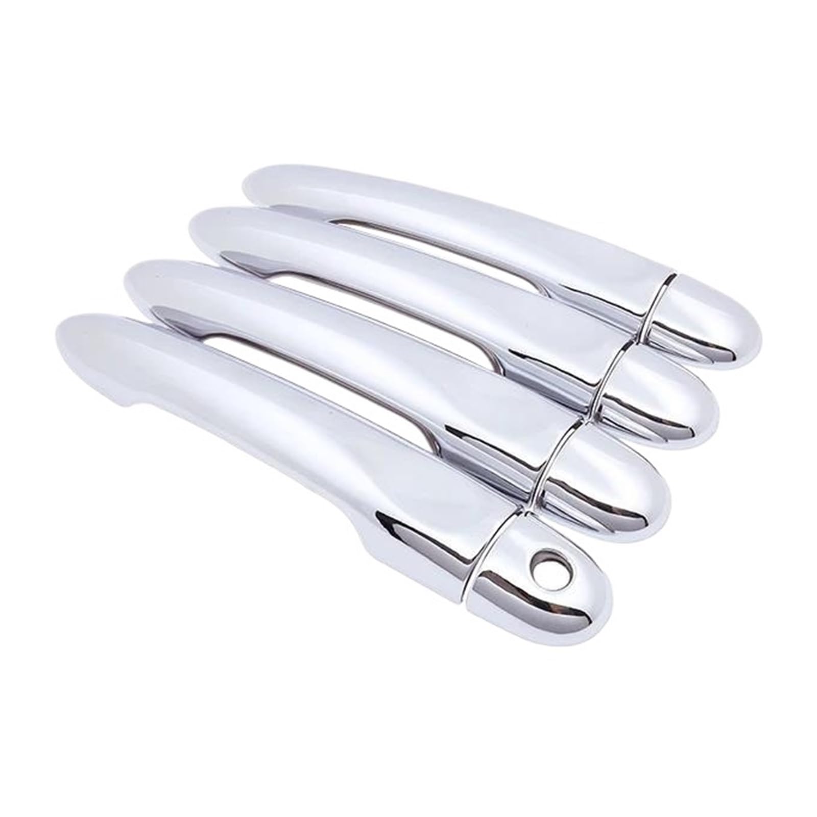 Ahrpkamerd One Color Outer Door Handle 1Pcs For Fluence For Samsung Sm3 2009-2020 Chrome Exterior Door Handle Cover Exterior Door Handle Cover