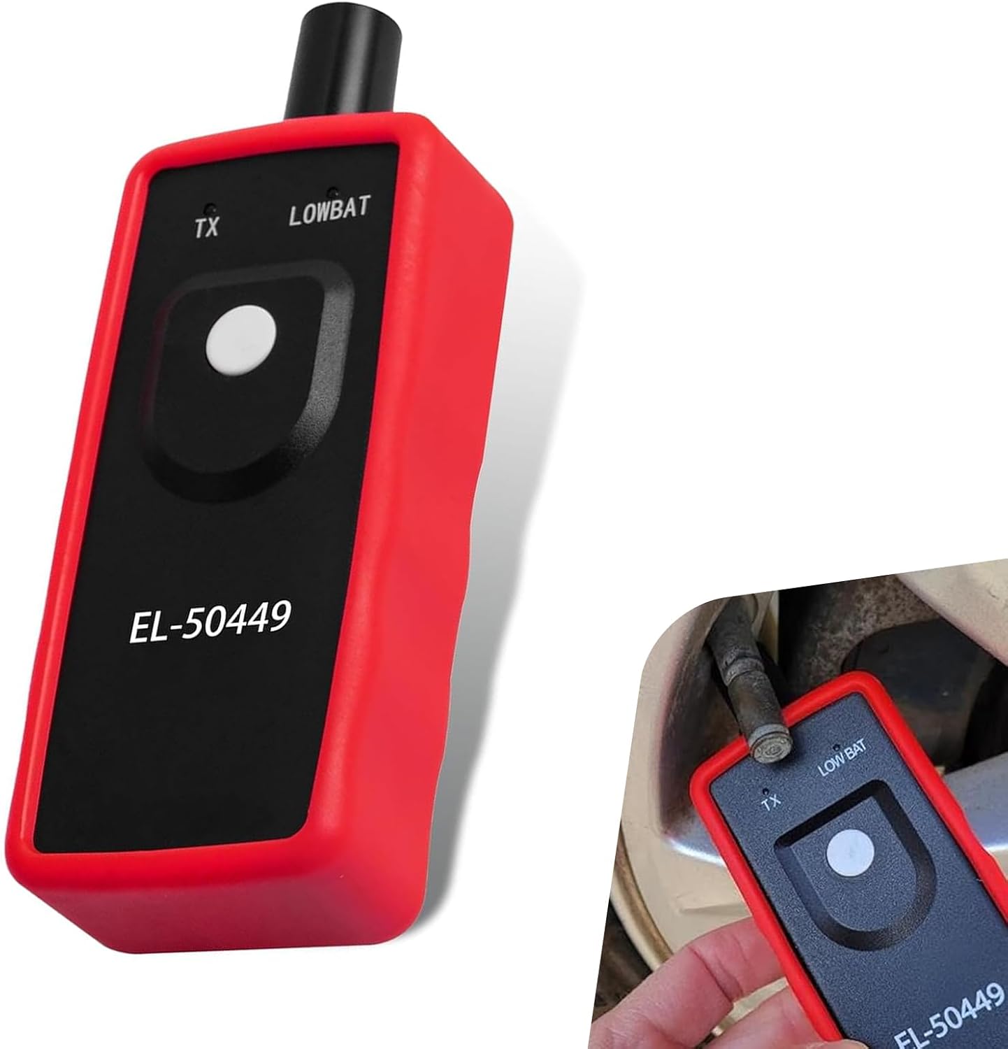 EL-50449 TPMS Reset Tool, Tire Pressure Sensor Reset TPMS Programming Tool, Compatible with Lincoln, Mercury, Ford F150 F250 F350 E150 E250 E350 Edge Escape Explorer (Black)