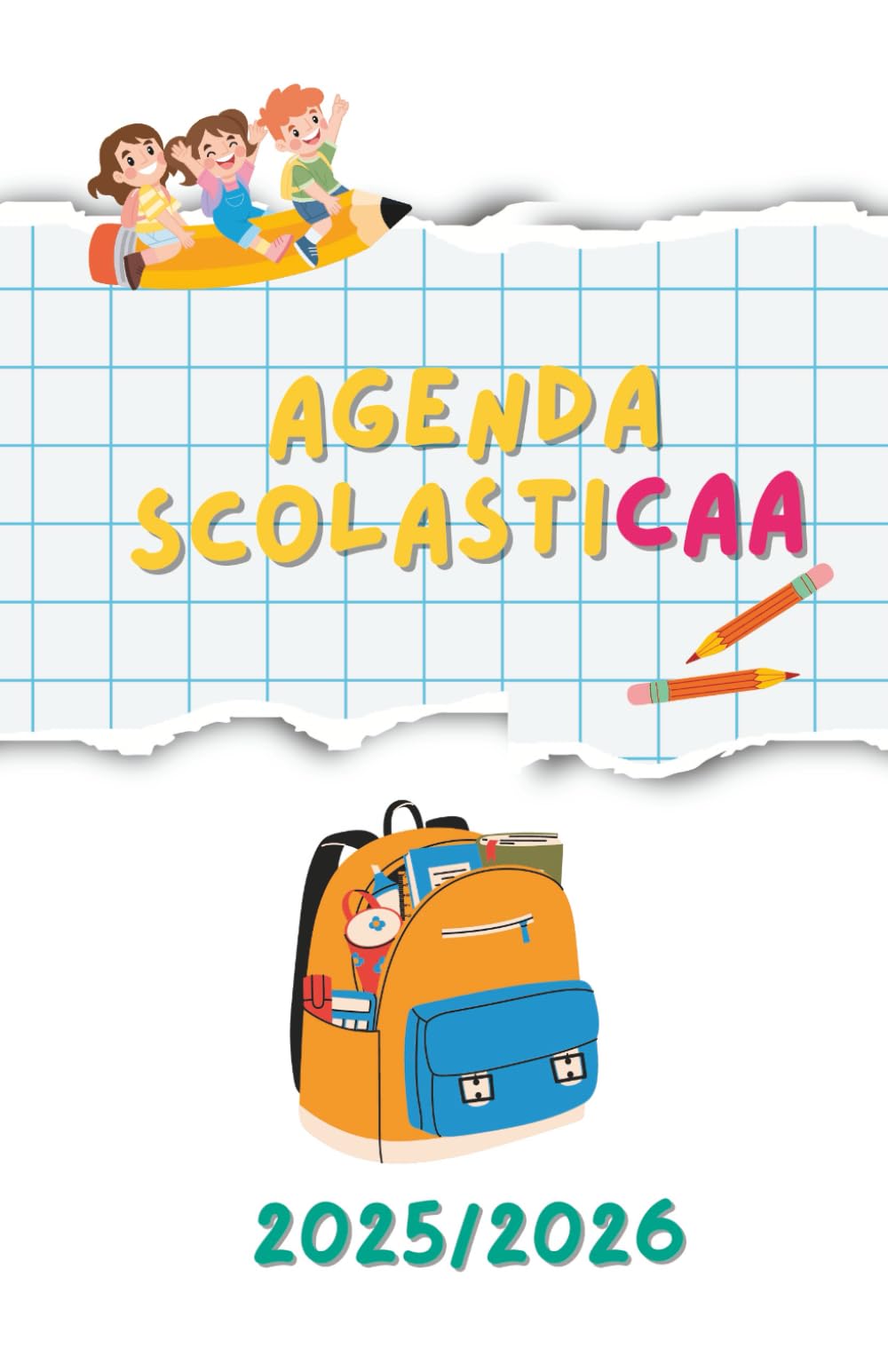 AGENDA SCOLASTICAA 2025/2026: Diario per la scuola in CAA (Comunicazione Aumentativa e Alternativa)