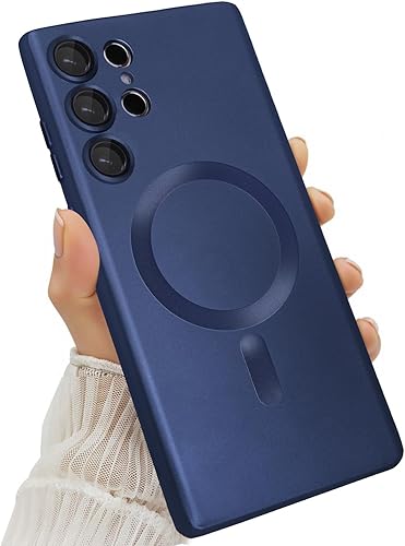 Miniatura 63 de Funda Magnética para Samsung Galaxy S25 Plus para Mujeres Hombres Niñas [Compatible con MagSafe] [Protector de Lente de Cámara] Mate Bonita Delgada