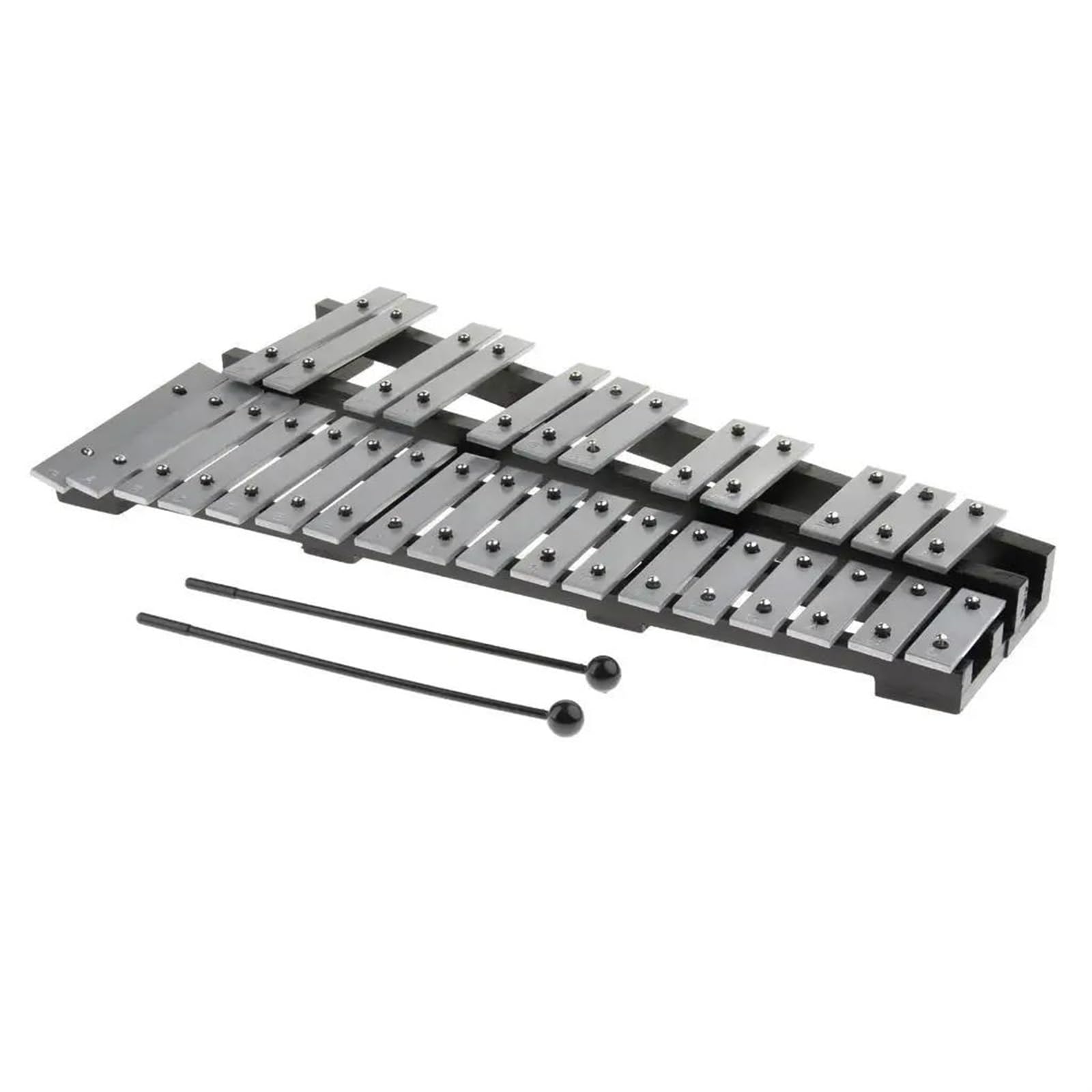 Instrument Ksylofonowy Profesjonalny Dla Początkujących I Dorosłych 30-nutowy Ksylofon Glockenspiel + Młotek + Futerał Perkusyjny Instrument Muzyczny