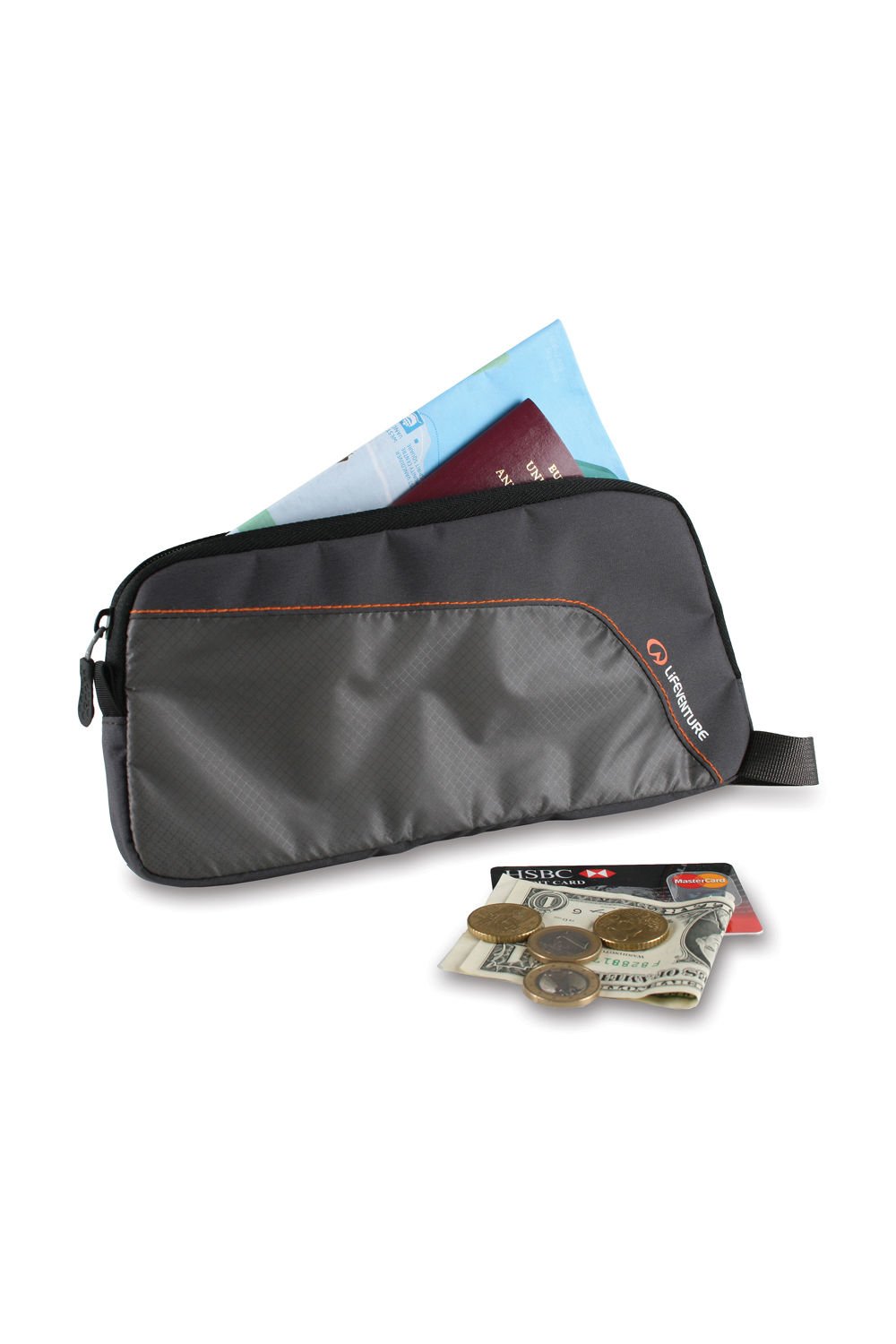 Ultralight Document Wallet, Gray