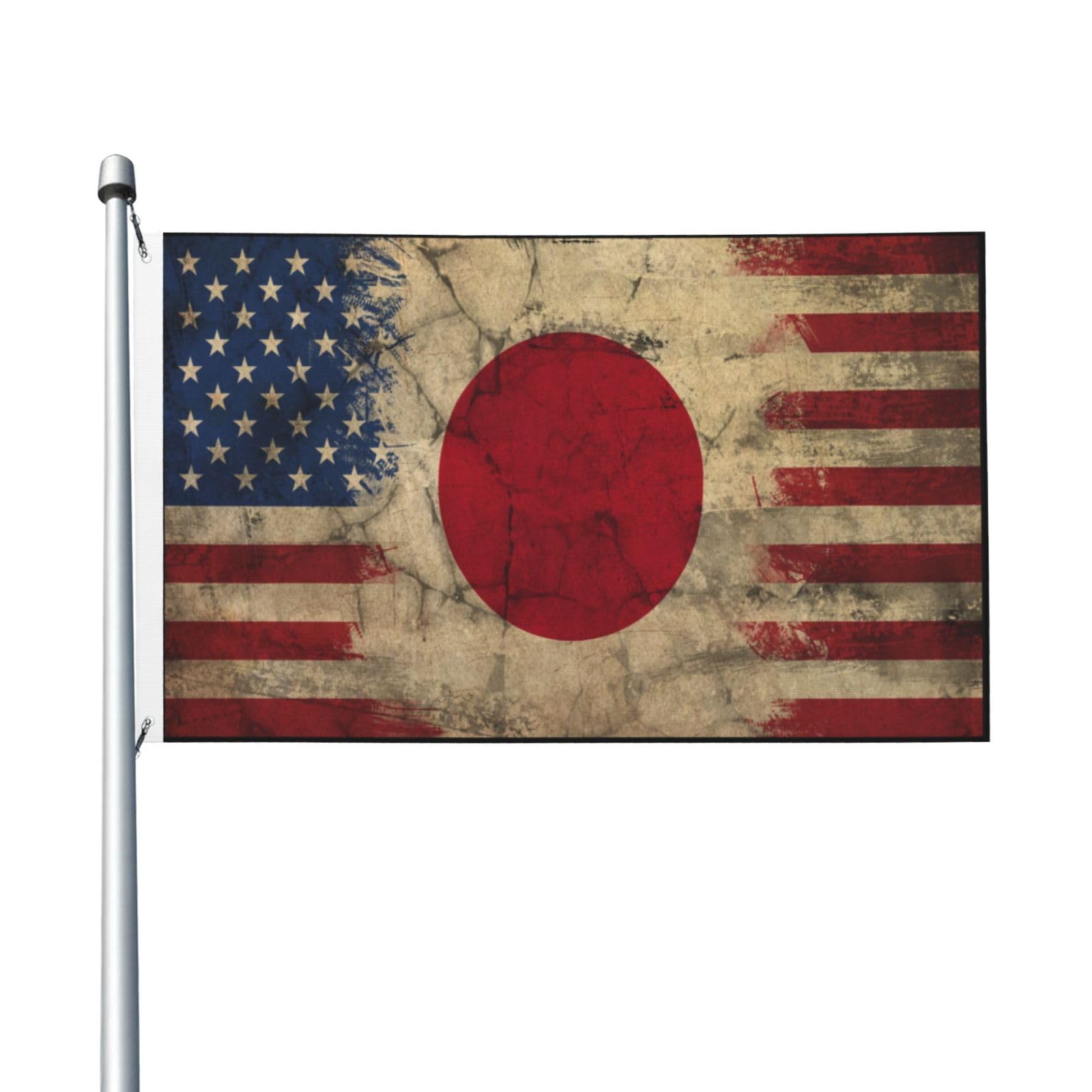 Amazon.com : Rqwaaed Japan Flag Japanese American Flag Durable