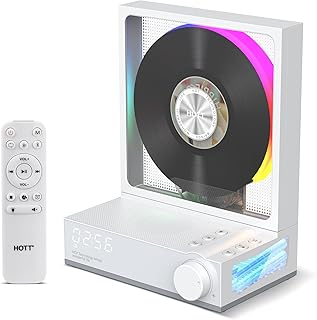 HOTT C229 Portable CD Player Bluetooth 5.3 CD Players for Home