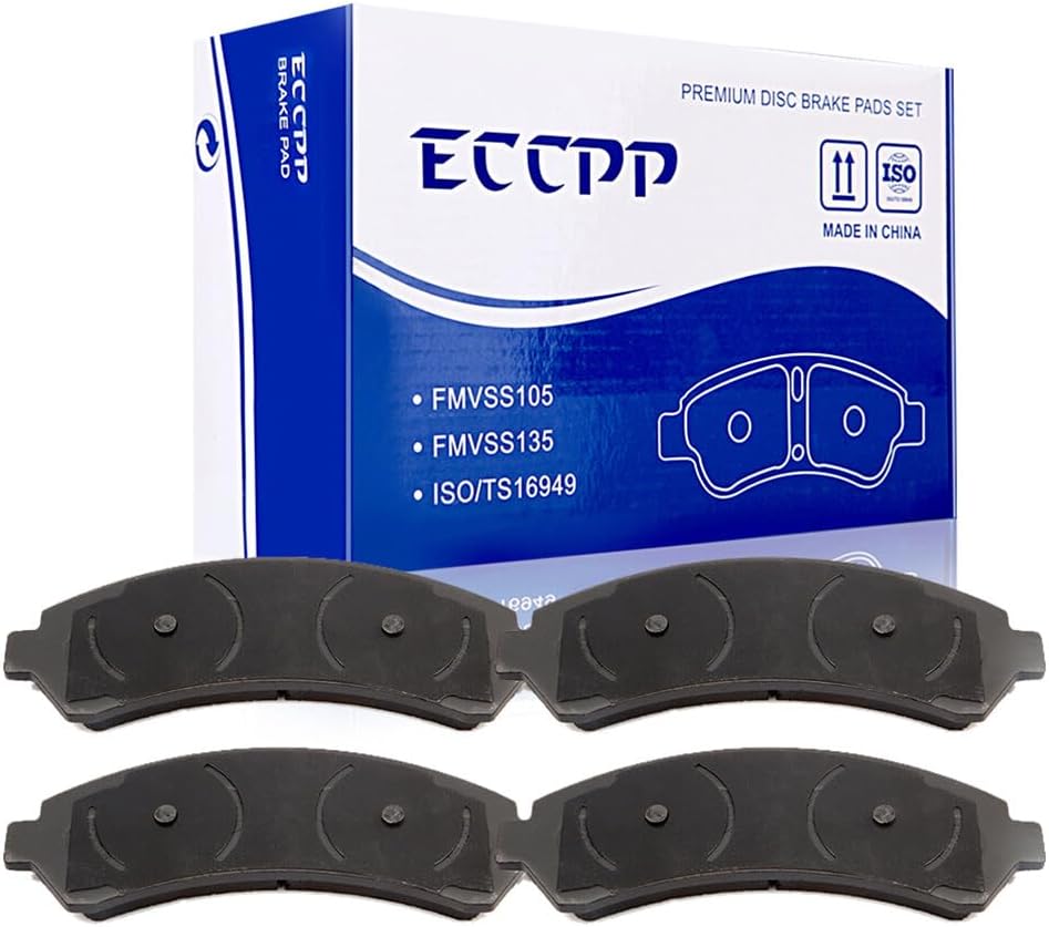LSAILON [D726] Front Ceramic Disc Brake Pads Set For Chevrolet Blazer S10 For GMC Jimmy Sonoma For Isuzu Hombre For Oldsmobile Bravada [4PCS]