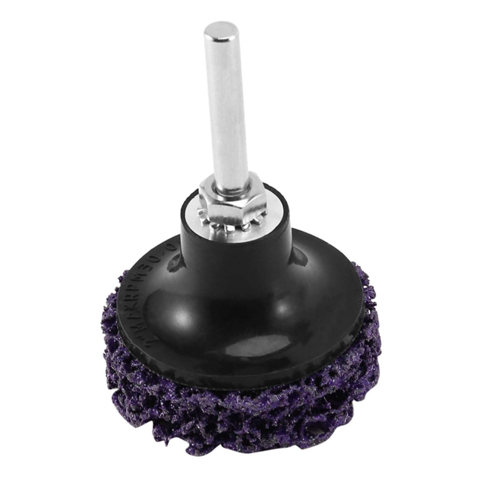 50 Uds 2 pulgadas 50Mm cambio rápido fácil tira y limpieza discos púrpura for eliminación de pintura preparación de superficie con 2 soportes