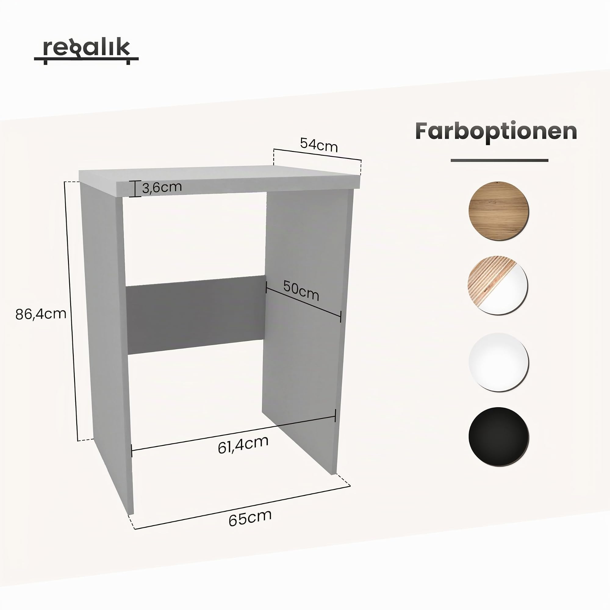 Waschmaschinenregal Badmöbel über Waschmaschine, Weiß