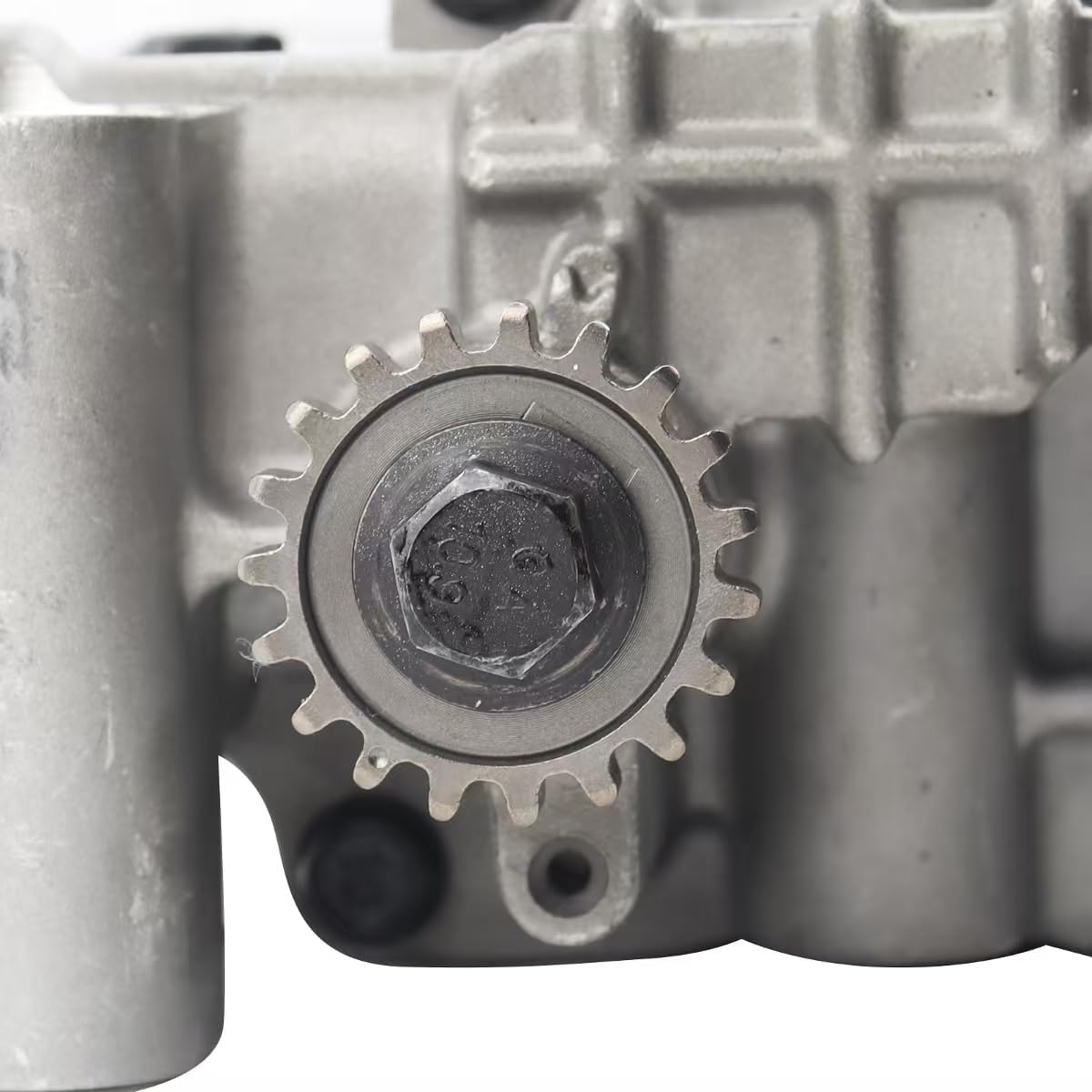 Engine Oil Pump Shaft Balance 19Teeth Assembly Compatible with Hyundai 2013-2018 Santa Fe Sport Sonata 2015-2021 Tucson; Kia 2015-2018 Sorento 2014-2022 Sportage 2015-2021 Sedona 23300-2G401