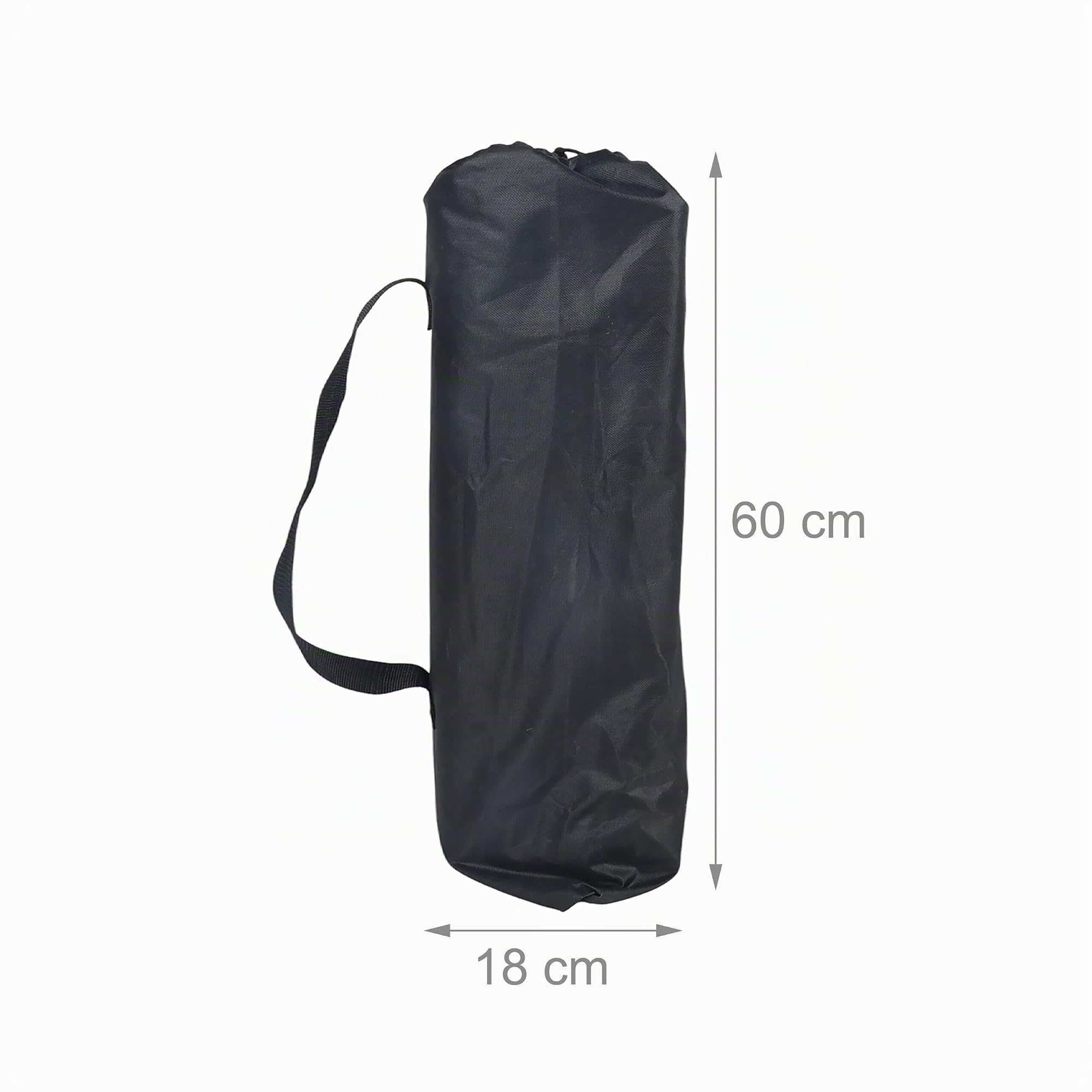 Relaxdays Tavolino da Campeggio Pieghevole, HLP 55x95x53 cm, Tavolo da Giardino Esterno per Picnic, in Acciaio, Argento