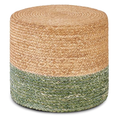 Wimarsbon18ottomanpoufnaturalbraidedpoofrustichandweaveloungepouffebohofootreststoolforbedroomaccenttableforlivingroomnaturalwaterhyacinthgreencornhusk  Urban Country Home Decor Wimarsbon 18 ottoman pouf natural braided poof rustic handweave lounge pouffe boho footrest stool for bedroom accent table for living room natural water hyacinth green corn husk  urban country home decor