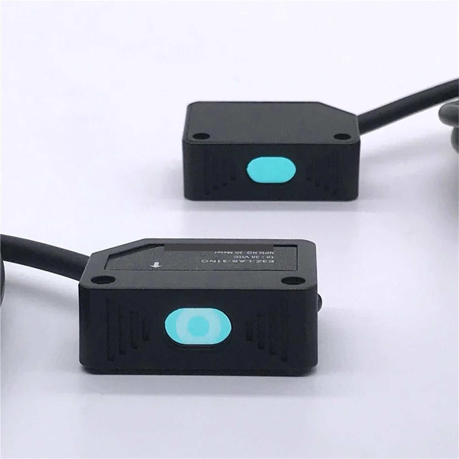 Interruptor fotoeléctrico de haz láser, Sensor infrarrojo NPN PNP, transmisión de larga distancia de 30 metros, interruptores de fotos pequeños, E3Z-LAS