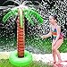 Xnuoyo Aspersor Hinchable de Palmera, Juguetes inflables del Agua del Aspersor de la Palmera del Patio para los Niños, Rrociador de Agua para Niños, Palmera Hinchable para Fiesta Piscina