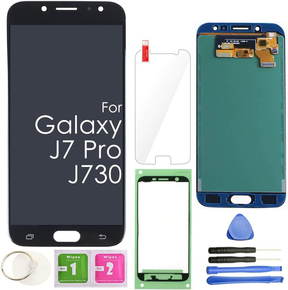 J7 PRO LCD Screen Touch Display Digitizer Assembly (Black) for Samsung Galaxy J730 2017 J730G J730F SM-J730F/DSM J730FM/DSM J730G/DS J730GM/DS