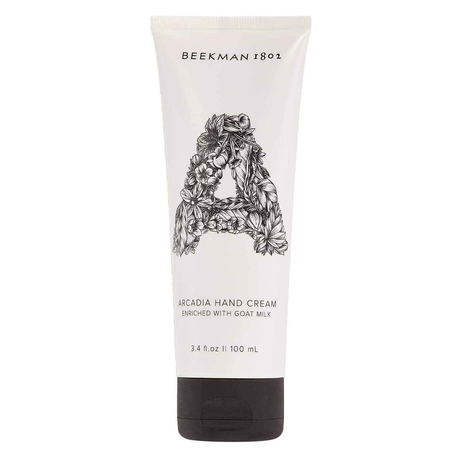 Beekman 1802 - Hand Cream - Arcadia - Moisturizing & Hydrating Goat Milk Hand Lotion for Dry & Sensitive Skin - Anti-Aging Hydration - Goat Milk Hand Care - 3.4 oz
