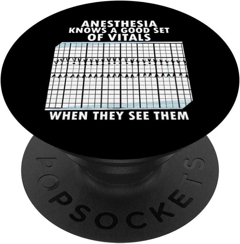 Anesthesia Vital Signs Funny Medical Gift Cell Phones