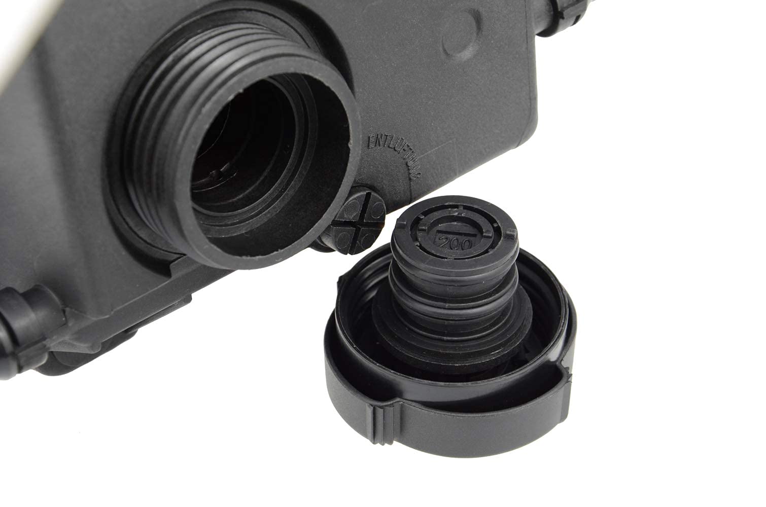 Pressurized Coolant Expansion Tank Reservoir W/ Cap For BMW E53 X5 & Land Rover L322 Range Rover V8