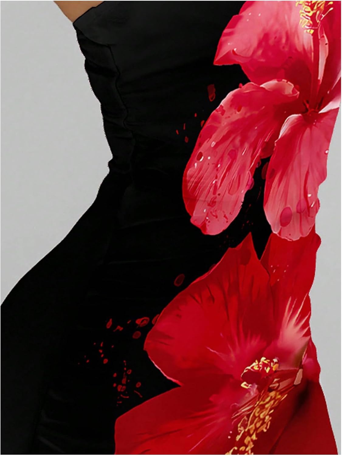 Women's Summer Floral Mini Strapless Dresses Going Out Sleeveless Bodycon Tube Dress - Image 4