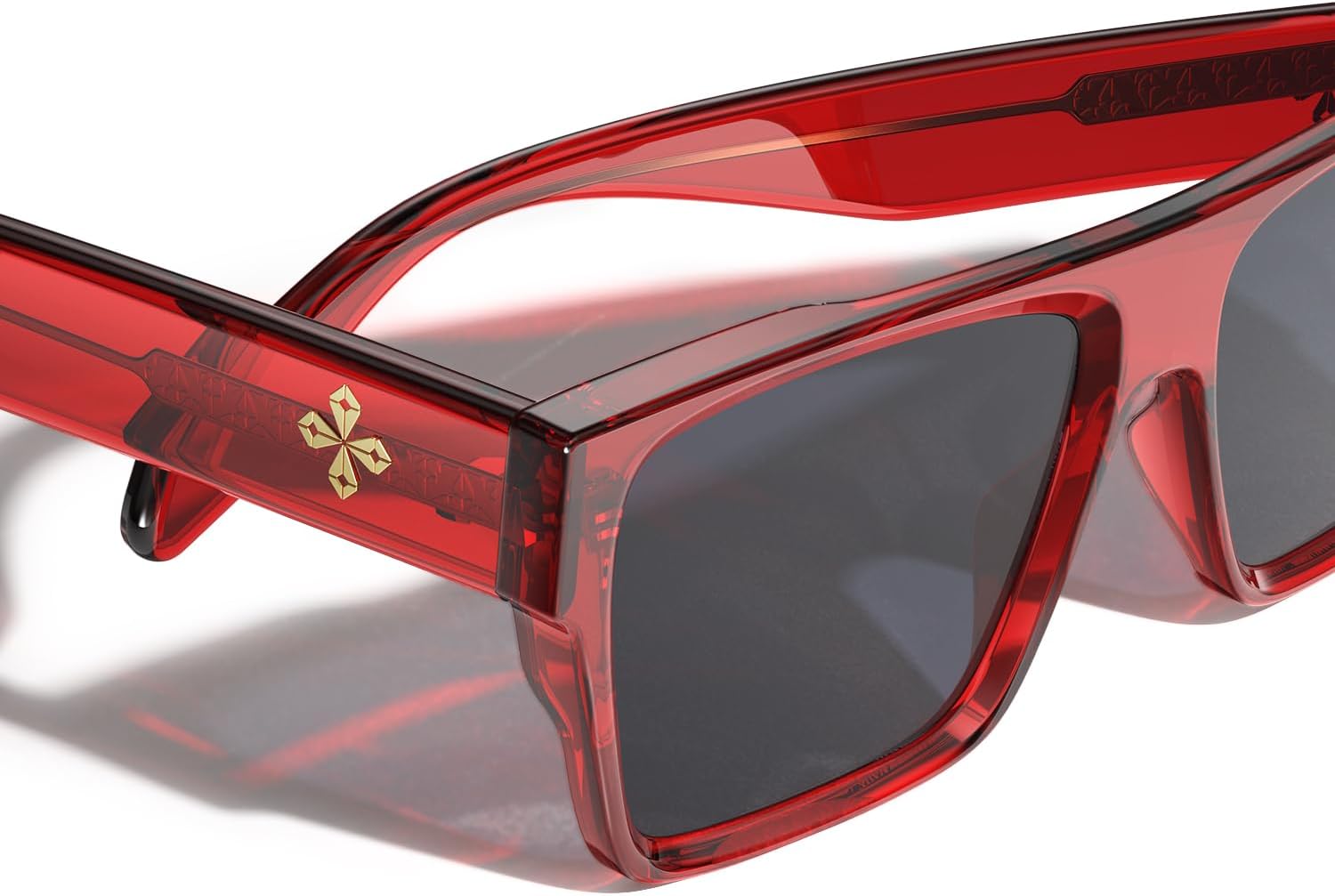 VISOONE Oversized Square Flat Top Sunglasses Women Men Retro Trendy Fashion Accessories UV400 Protection Shades Alba - Image 4