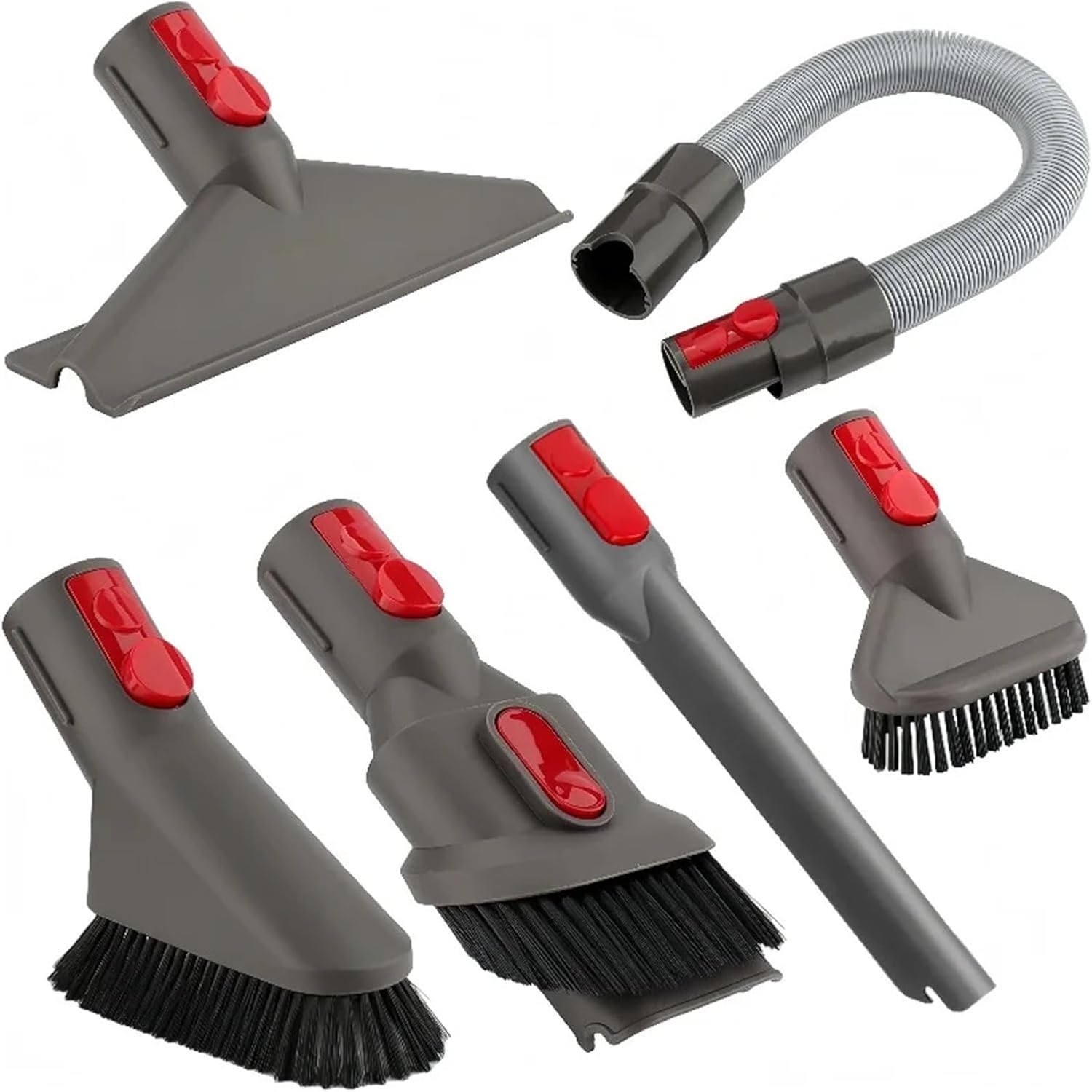 Accessory Tool Kit Attachment Set With Extension Hose,Compatible For Dyson, GEN5 G5 V15 V12 V11 V10 V8 V7 Cordless Vacuum Cleaner