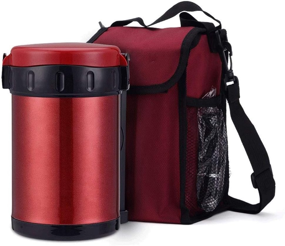 Vacuum Insulated Lunch Box Stainless Steel Food Jar Container Carriers Thermal Storage