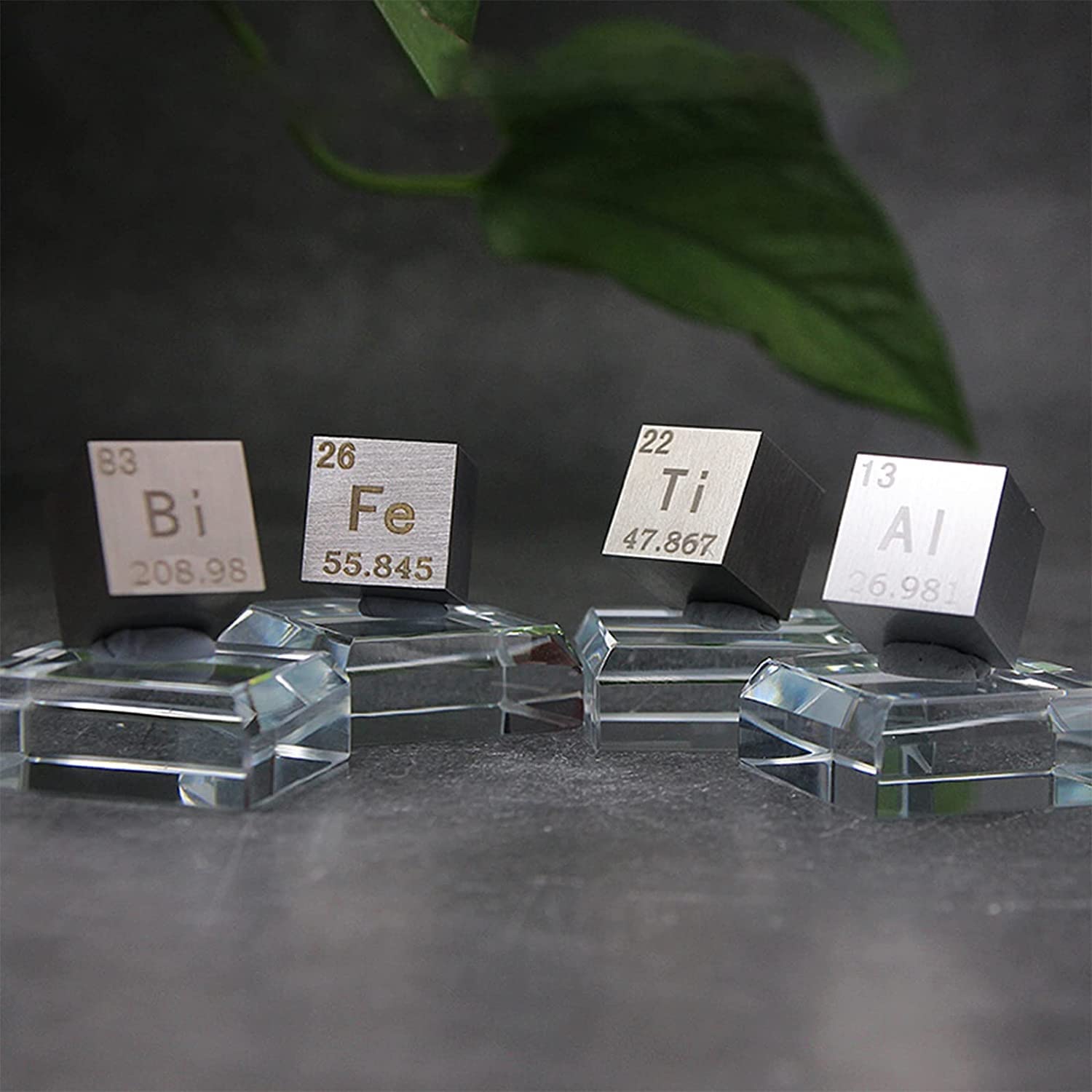 BBAUER Cube Métal Élémentaire, Densité Jusqu'À 99.95% Métal Pur Cubest,Ne Nickel Cuivre Zinc/Nickel/10Mm