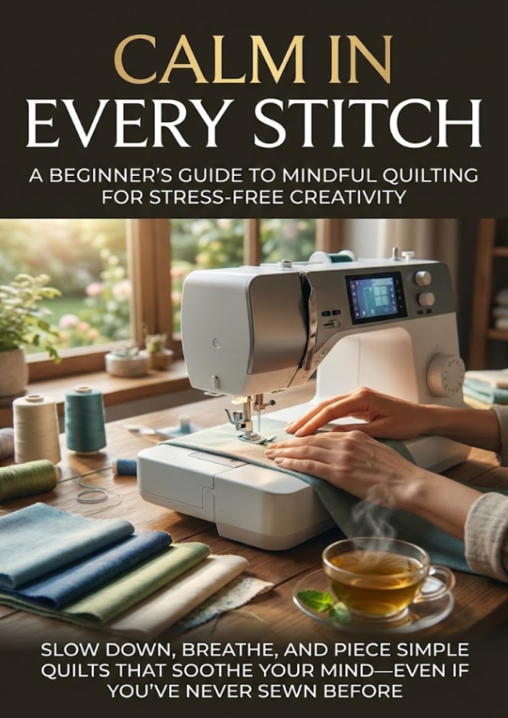 Calm in Every Stitch: A Beginner’s Guide to Mindful Quilting for Stress-Free Creativity: Slow Down, Breathe, and Piece Simple Quilts That Soothe Your Mind—Even If You’ve Never Sewn Before