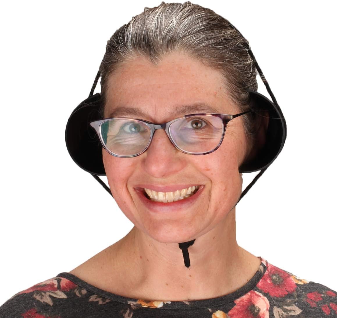 Non-Electric Hearing Amplifier, Works Like Cupping Your Ears, Helps You to Hear Conversation, TV and Zoom