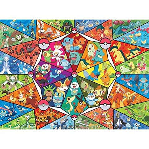 Buffalo Games Pokémon Stained Glass Puzzle Cover