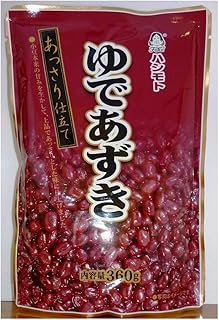 あっさり仕立てゆであずき 360g 12個入り